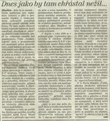 Článek z Orlického deníku ze dne 7. února 2011 týkající se výstavby větrných elektráren v lokalitě osady Petrovičky.