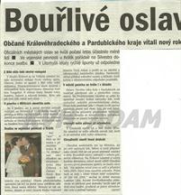 "Bouřlivé oslavy"