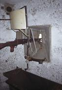 Čelní střílna osazena lehkým kulometem vz 26 v univerzální lafetě vz.38 ( Strakonice ) foto: 28.9.2003