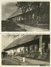 5 - Langrův hostinec na Žampachu 1932 a poválečné foto.