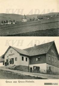  Hostinec Acksteiner Velká Zdobnice (Gross Stiebnitz) zač.20st.